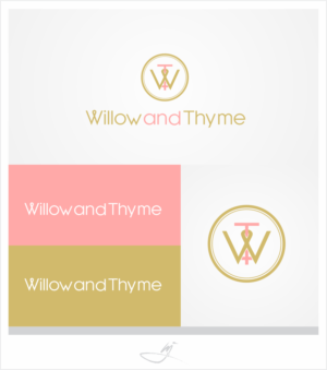 Logo Design by Mimi &amp; Max for Willow and Thyme | Design: #11100721