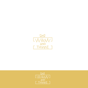 Willow and Thyme | Logo Design by Veronika K.