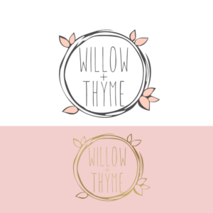 Willow and Thyme | Logo Design by designstarla