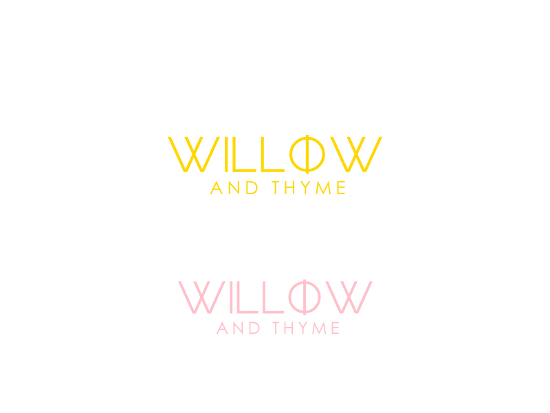 Logo Design by GM Designer for Willow and Thyme | Design #11157997
