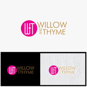 Logo Design by e-graphics for Willow and Thyme | Design: #11063932