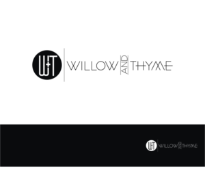 Logo Design by e-graphics for Willow and Thyme | Design: #11095270