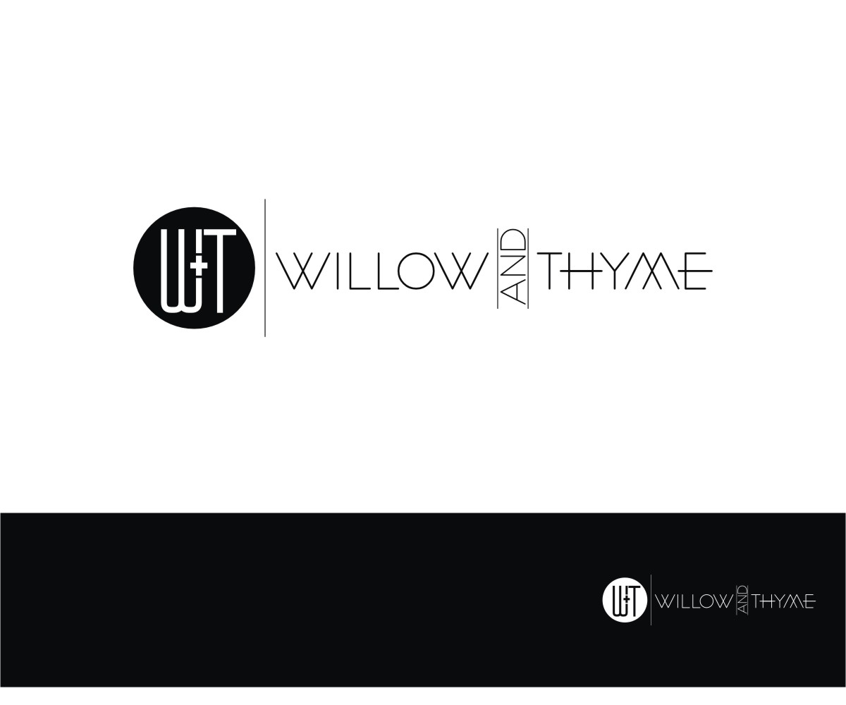 Logo Design by e-graphics for Willow and Thyme | Design #11095271