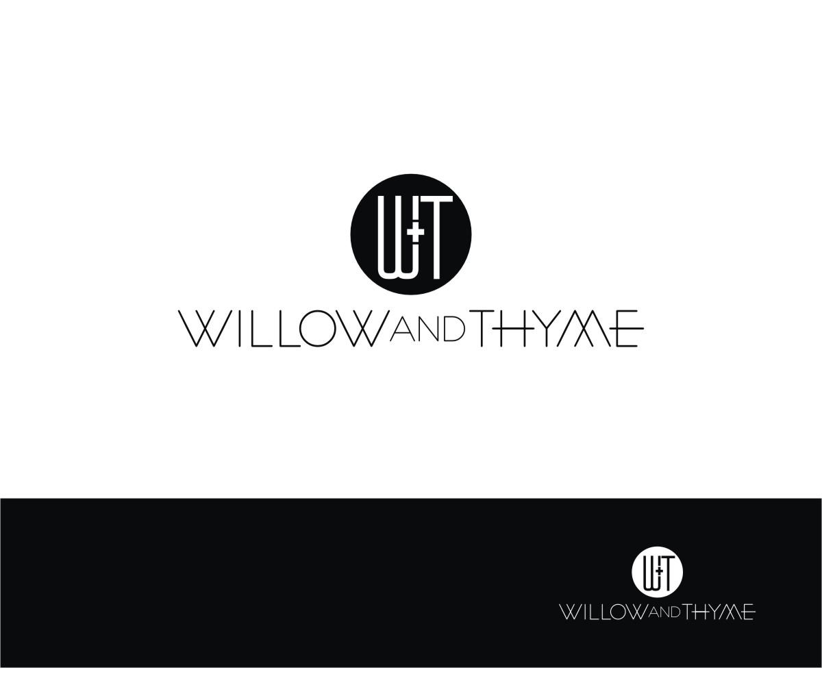Logo Design by e-graphics for Willow and Thyme | Design #11095272