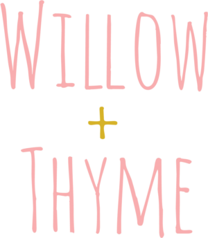 Logo Design by paintd13 for Willow and Thyme | Design #11161322