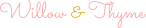 Design de Logo par paintd13 pour Willow and Thyme | Design : #11161484