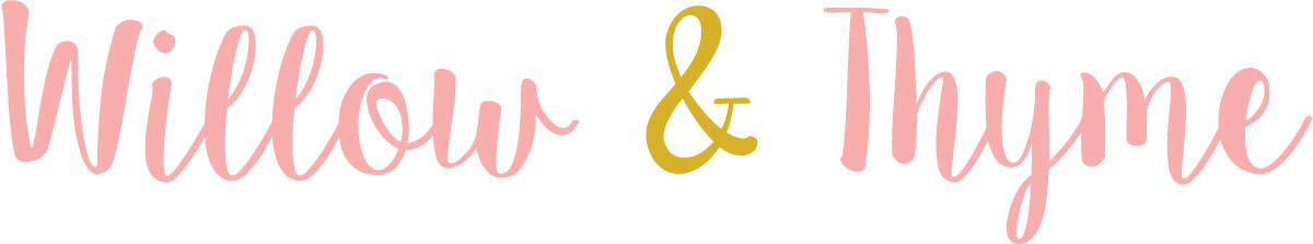 Diseño de Logo por paintd13 para Willow and Thyme | Diseño #11161489