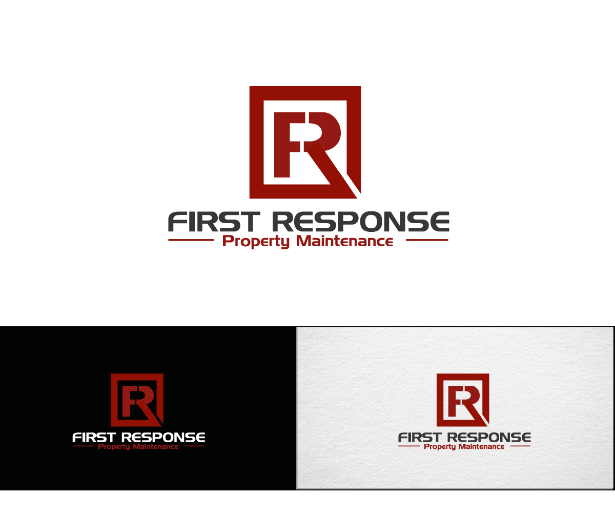 Logo Design by e-graphics for first response maintenance solutions | Design #11062442