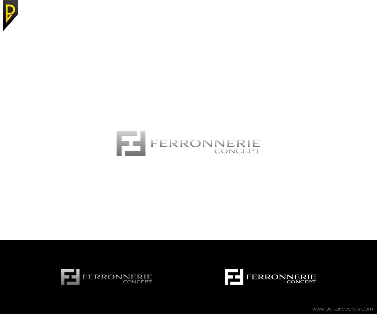 Logo Design by poisonvectors for FERRONNERIE CONCEPT | Design #11180763