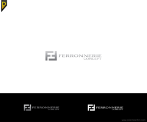 Logo Design by poisonvectors for FERRONNERIE CONCEPT | Design: #11180763