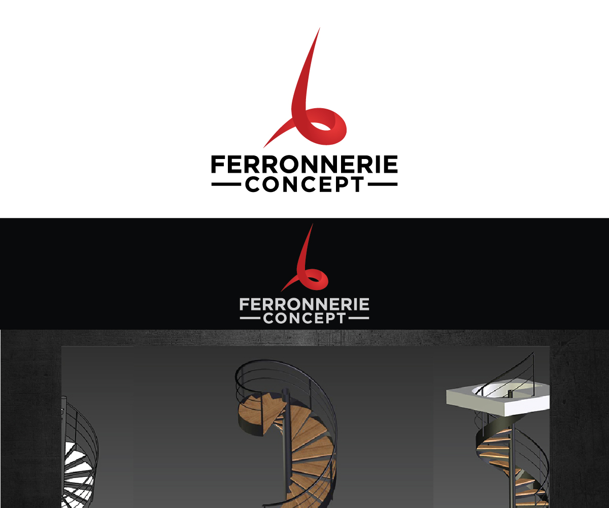 Logo Design by creativemood438 for FERRONNERIE CONCEPT | Design #11249704