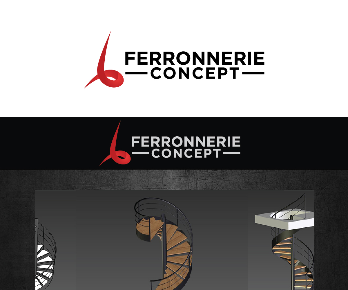 Logo Design by creativemood438 for FERRONNERIE CONCEPT | Design #11249705