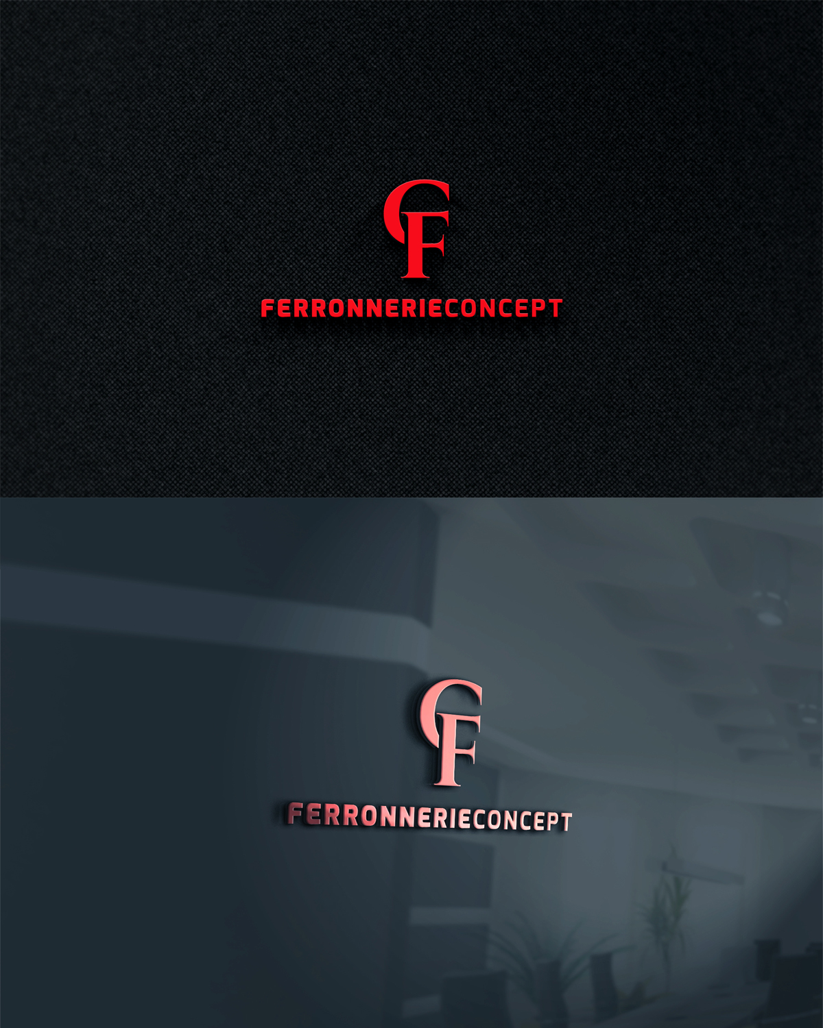 Logo Design by yoossefMaroc for FERRONNERIE CONCEPT | Design #11101301