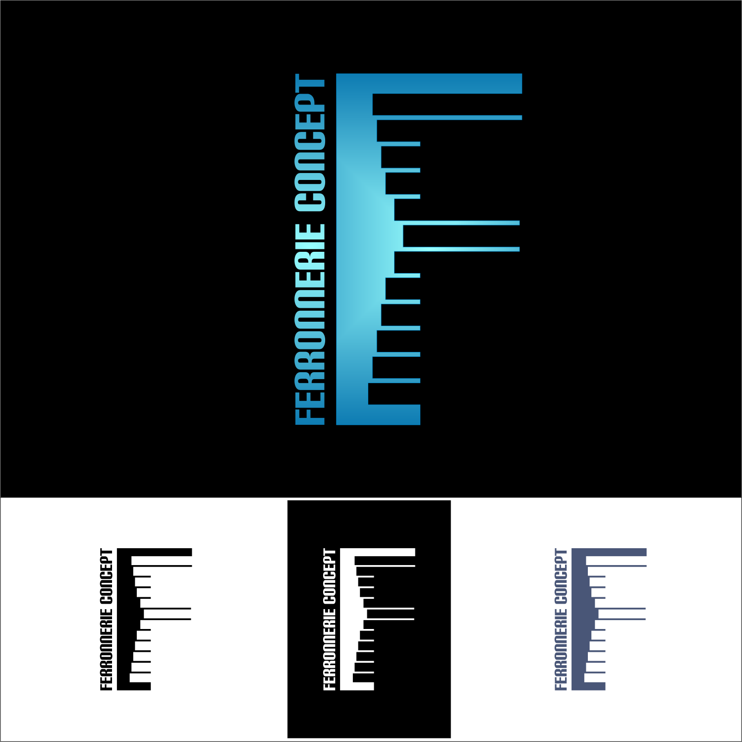Logo Design by Grymas for FERRONNERIE CONCEPT | Design #11126154