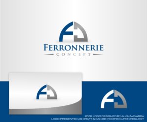 Logo Design by alvinnavarra for FERRONNERIE CONCEPT | Design: #11226034