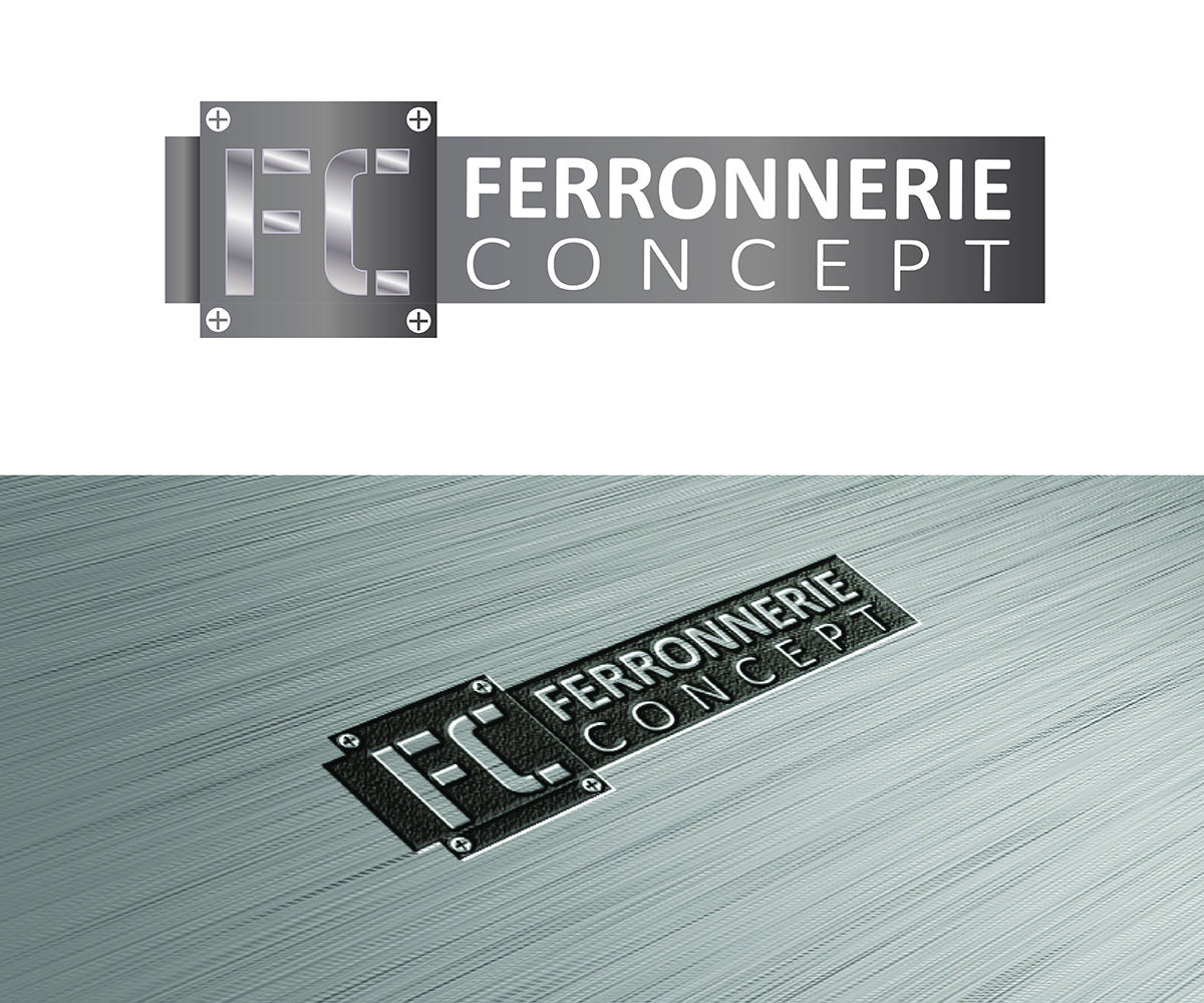 Logo Design by eMARK for FERRONNERIE CONCEPT | Design #11163340