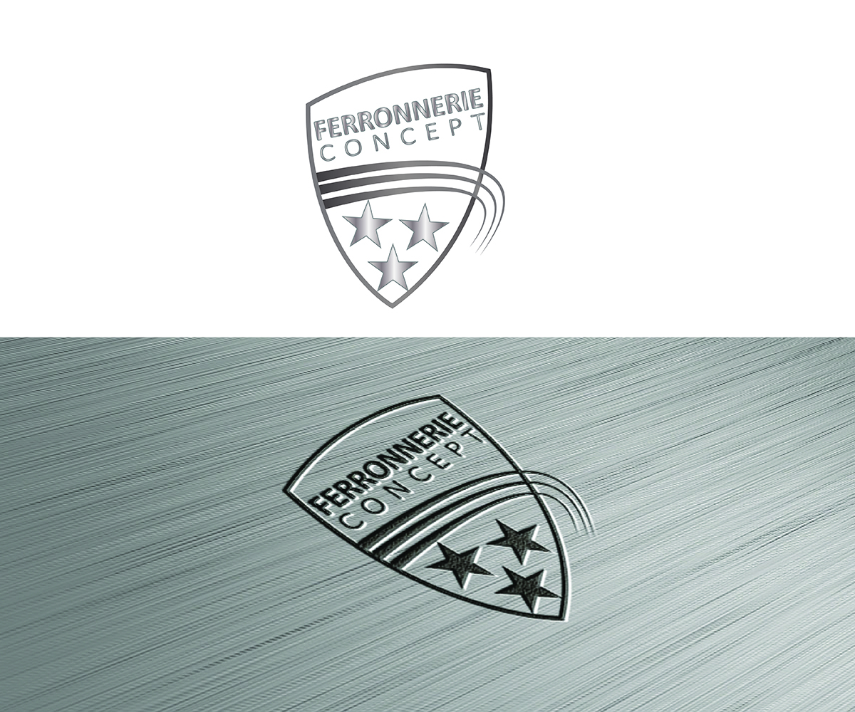 Logo Design by eMARK for FERRONNERIE CONCEPT | Design #11163348