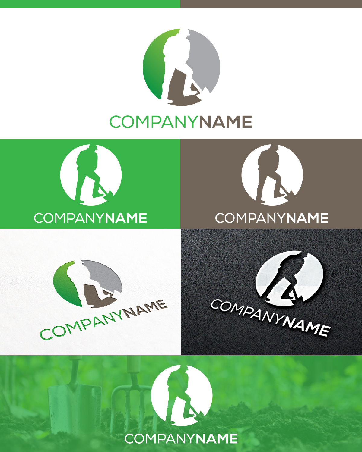 Logo Design by DG for Capricorn Lawns & Gardens | Design #11065630
