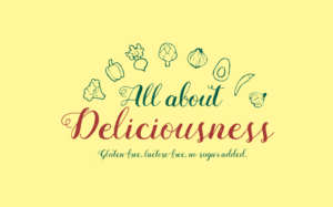 all about deliciousness | Diseño de Logo por Richard Teran
