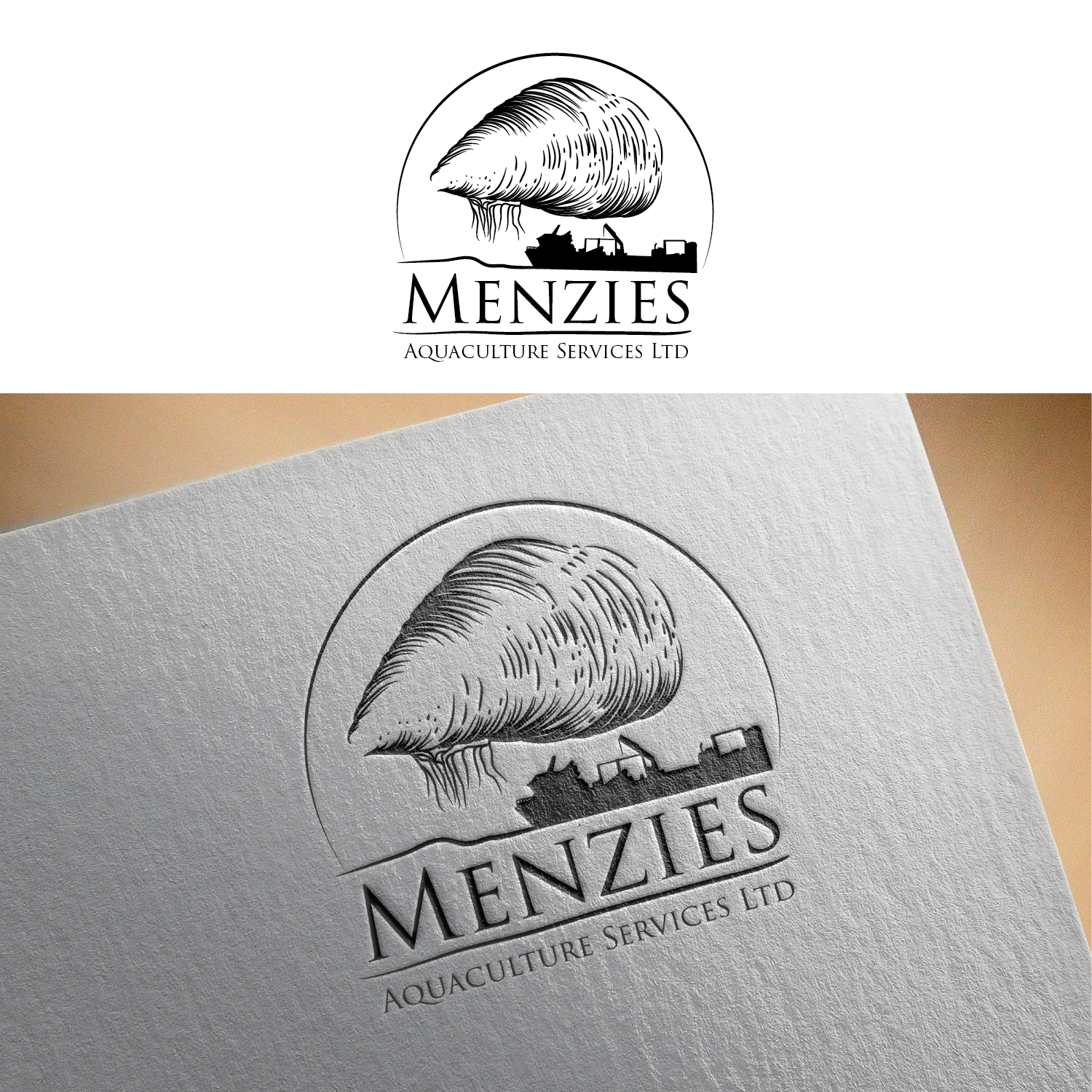 Design de Logo par gam_gym pour Menzies Aquaculture Services Ltd | Design #11201489
