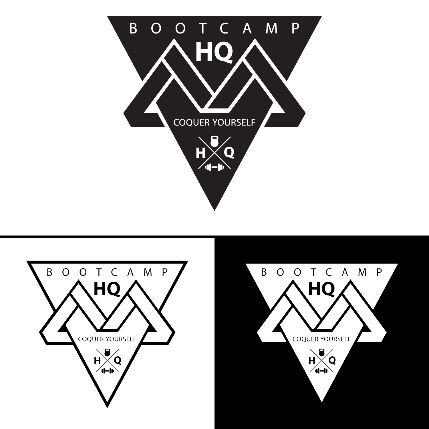 Logo Design by Mangdadatu for Bootcamp HQ | Design #11084117