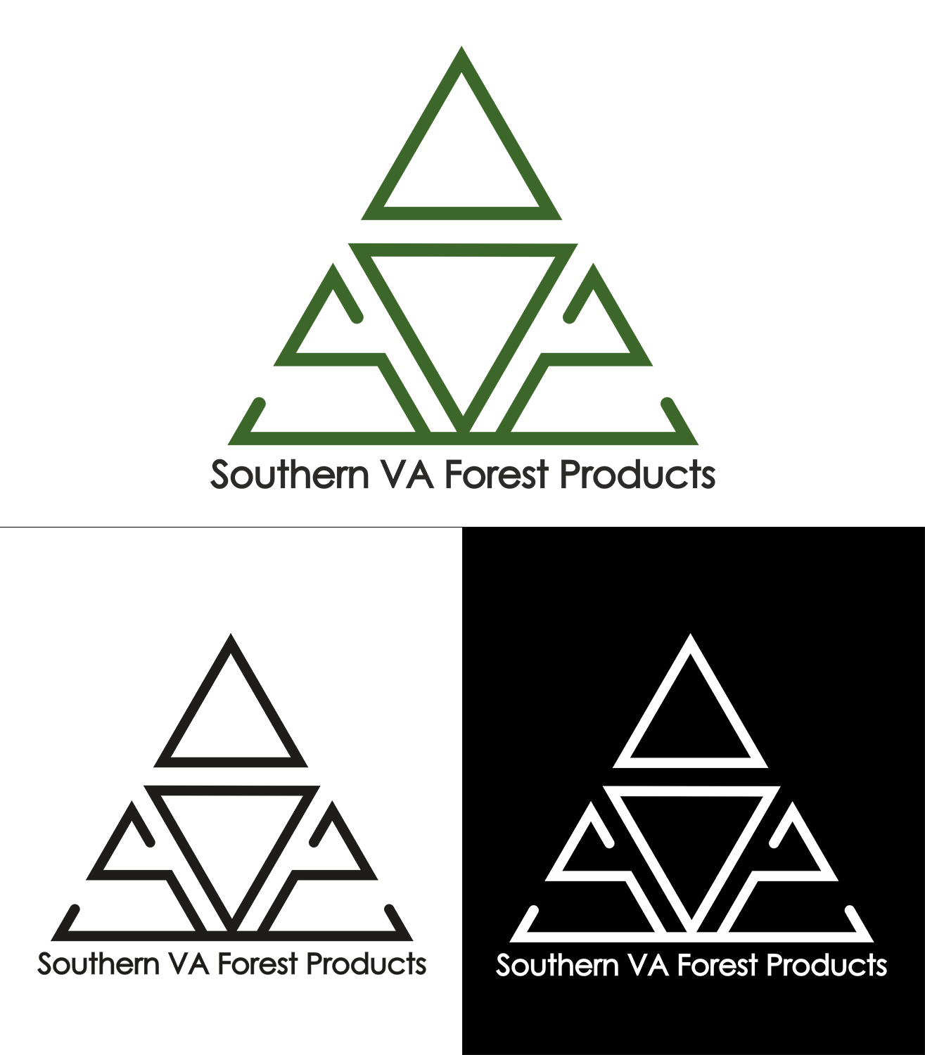 Logo Design by Nelia Grytsan for Southern VA Forest Products, LLC. | Design #11088765