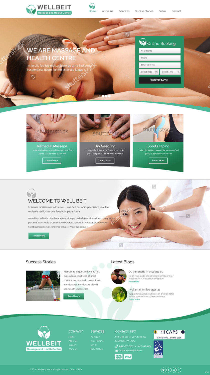 Web Design by pb for this project | Design #11067319