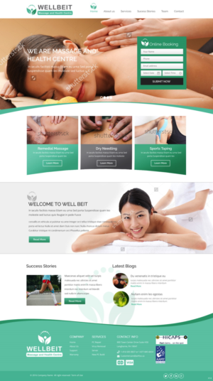 Web Design by pb for this project | Design: #11067319
