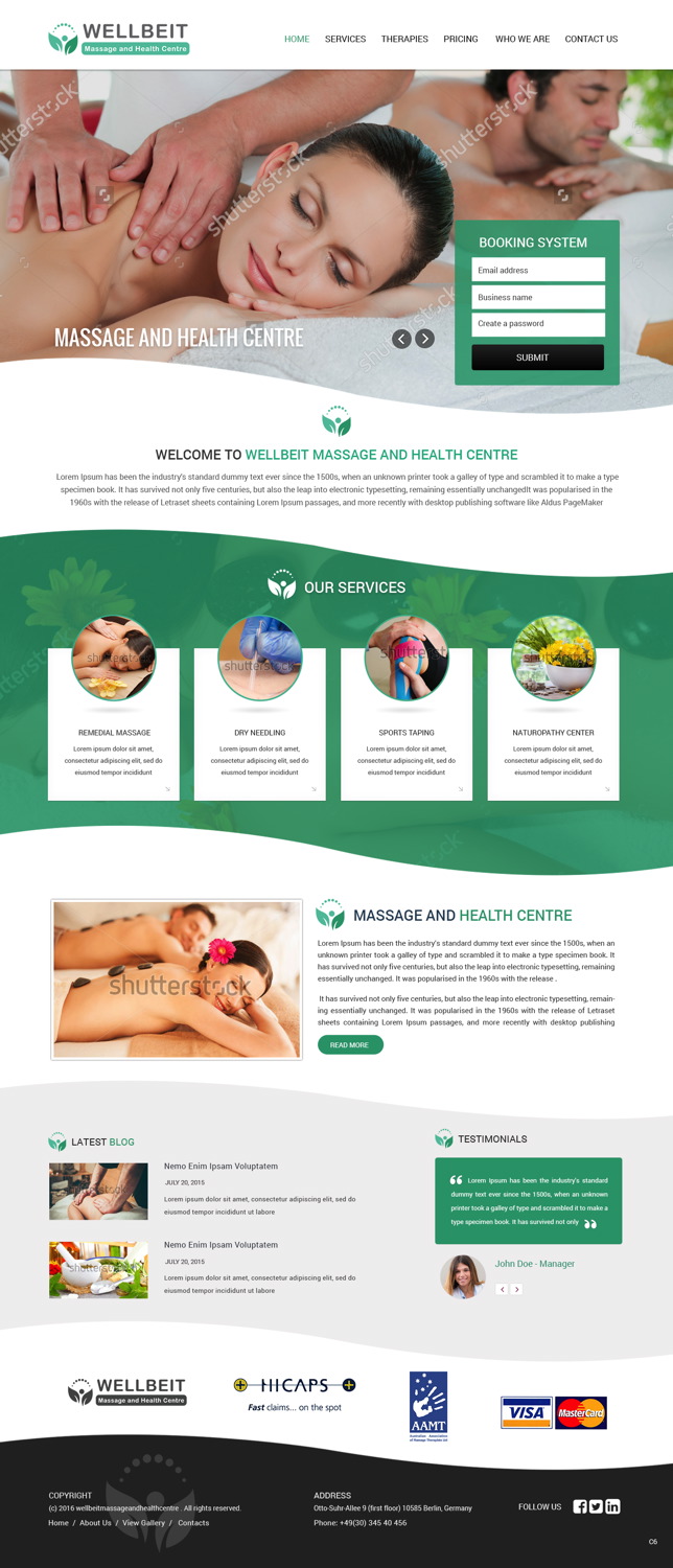 Web Design by pb for this project | Design #11067323