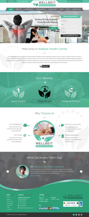 Web Design by Sbss for this project | Design: #11075845