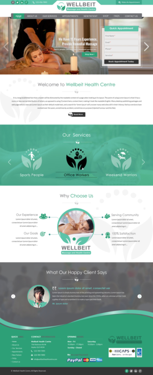 Web Design by Sbss for this project | Design: #11075846