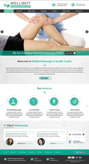 Web Design by Sbss for this project | Design: #11075847
