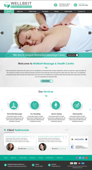 Web Design by Sbss for this project | Design: #11075848