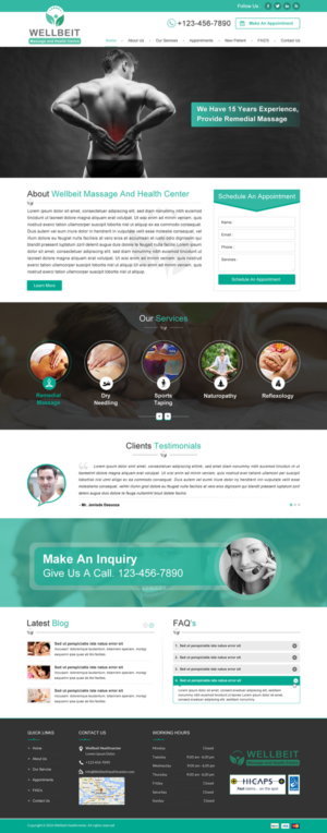 Web Design by Sbss for this project | Design: #11075859