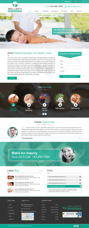 Web Design by Sbss for this project | Design: #11075860