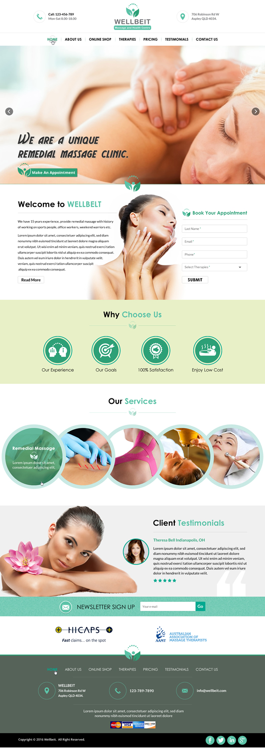 Web Design by Sbss for this project | Design #11075933