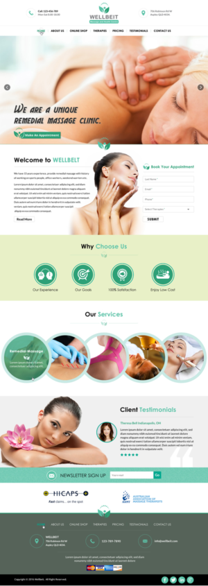 Web Design by Sbss for this project | Design: #11075933