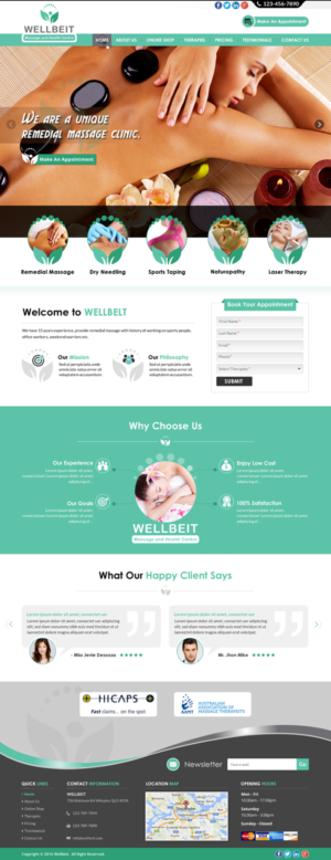 Web Design by Sbss for this project | Design: #11075934
