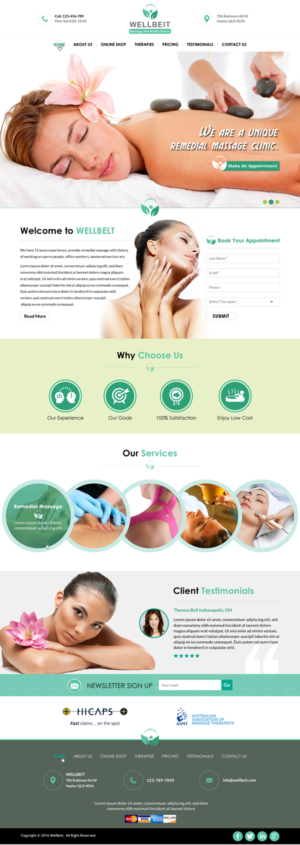 Web Design by Sbss for this project | Design: #11075935