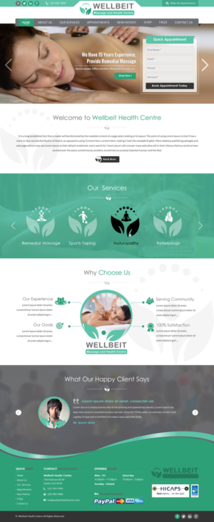Web Design by Sbss for this project | Design: #11087462