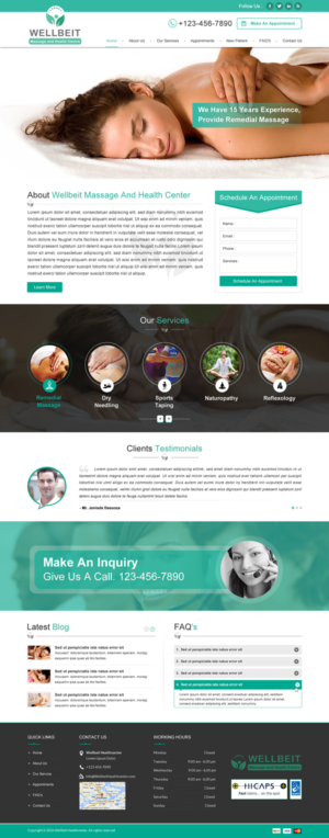 Web Design by Sbss for this project | Design: #11087464