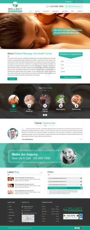 Web Design by Sbss for this project | Design: #11087466