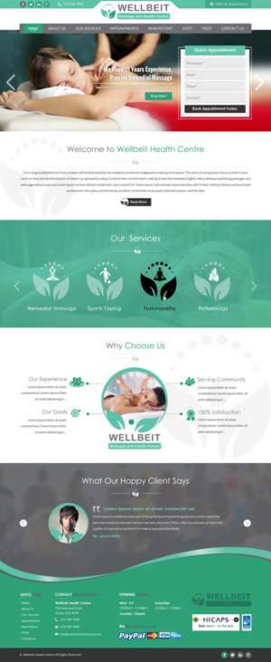 Web Design by Sbss for this project | Design: #11087470