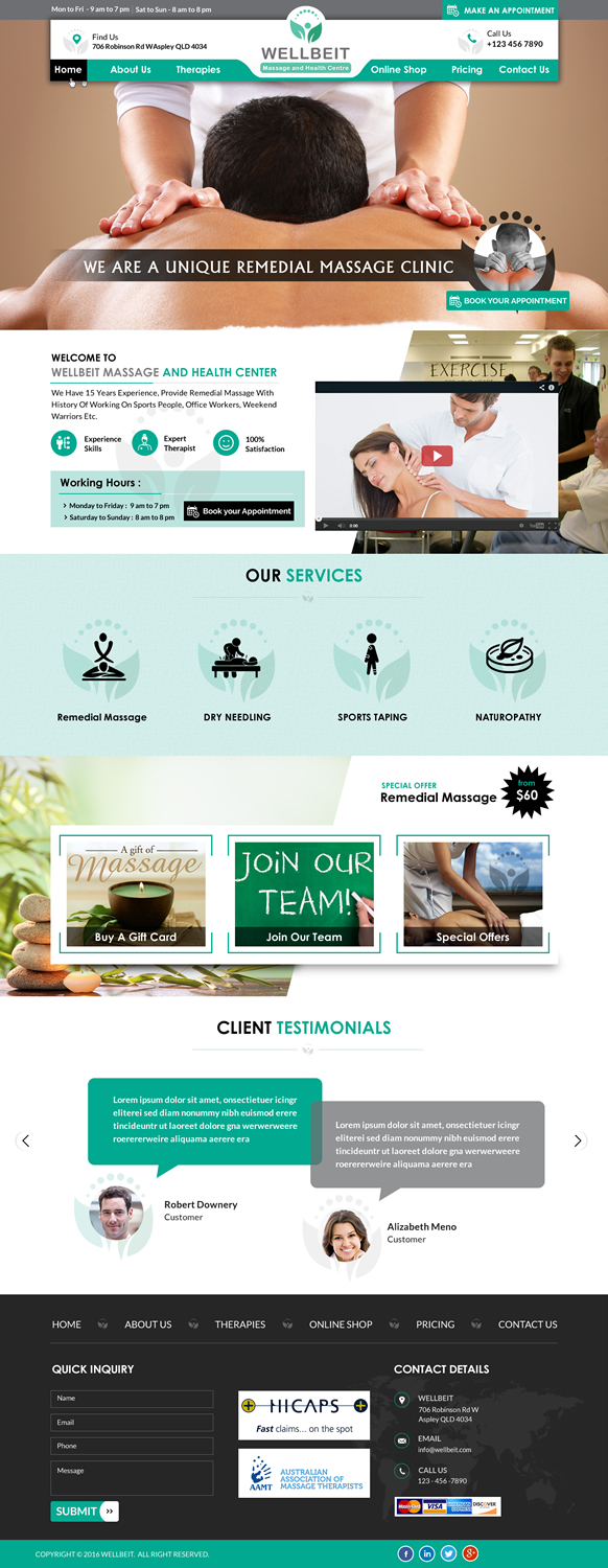 Web Design by Sbss for this project | Design #11088054