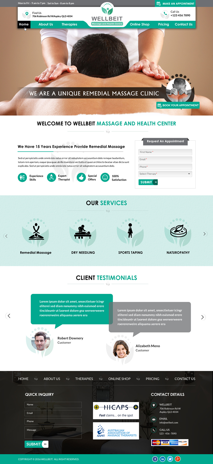 Web Design by Sbss for this project | Design #11088055