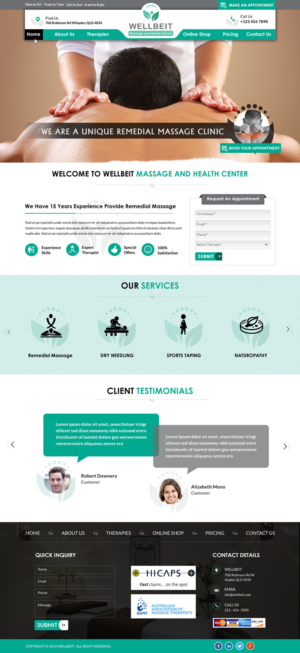 Web Design by Sbss for this project | Design: #11088055