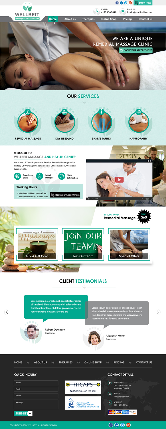 Web Design by Sbss for this project | Design #11088056