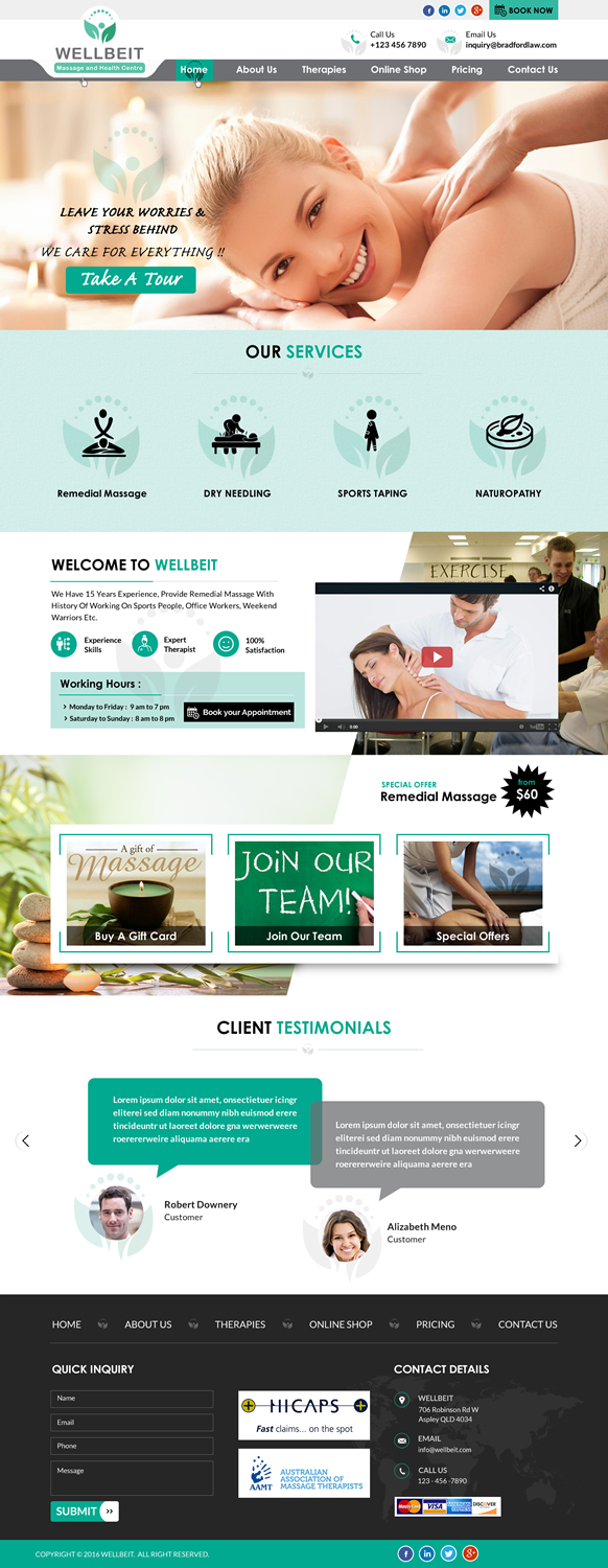 Web Design by Sbss for this project | Design #11088057