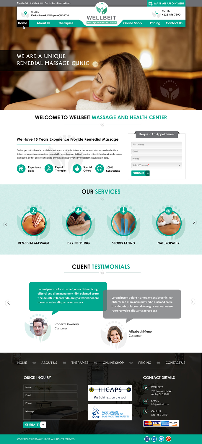 Web Design by Sbss for this project | Design #11088058
