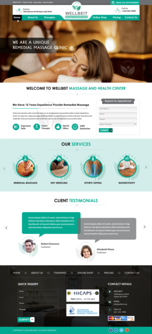 Web Design by Sbss for this project | Design: #11088058